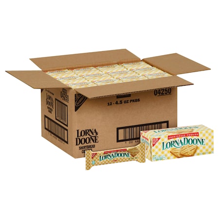 Nabisco Lorna Doone Cookies Convenience Pack 4.5 oz. Box, PK12 PK12 04250